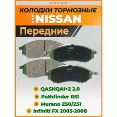 Тормозные колодки PARAUT N281569Y Передние