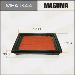 Фильтр воздушный Nissan Note (E11) 1.4 06-, Micra (K11, K12) 1.0-14 92-10 Пропитка Masuma MFA-344