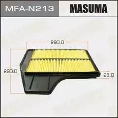 Фильтр воздушный Nissan Teana (L33R) 14- 2.5 QR25DE MASUMA