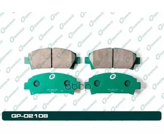 Колодки тормозные Gbrake GP02108