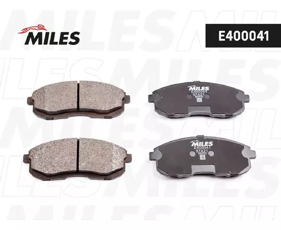 Колодки тормозные MILES E400041 Передние