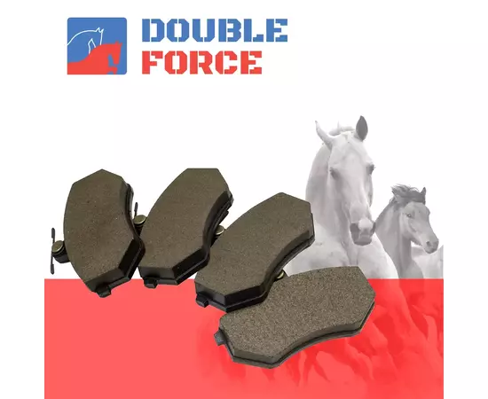 Колодки тормозные Double Force DFP3324