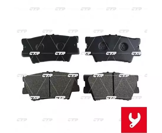 Колодки тормозные дисковые задние Toyota Camry VII XV 40 Camry VIII XV 50 Rav 4 III A30 Rav 4 IV A40 Тойота Камри 7 ХВ 40 Камри 8 ХВ 50 Рав 4 3 А30 Рав 4 4 А40