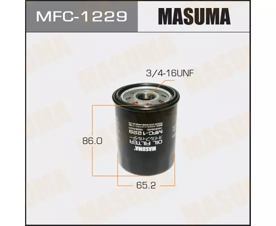 Фильтр масляный Nissan Micra/March (K11, K12) 92-11, Note 06-13, Sunny 90- Masuma MFC-1229