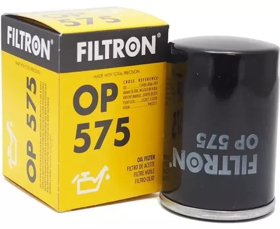 Фильтр масляный Filtron OP575, 1 шт
